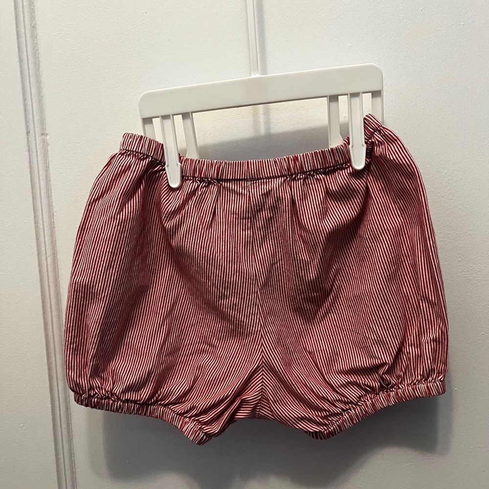 Cherry smocked boutique dress & bloomers - Picture 6 of 6